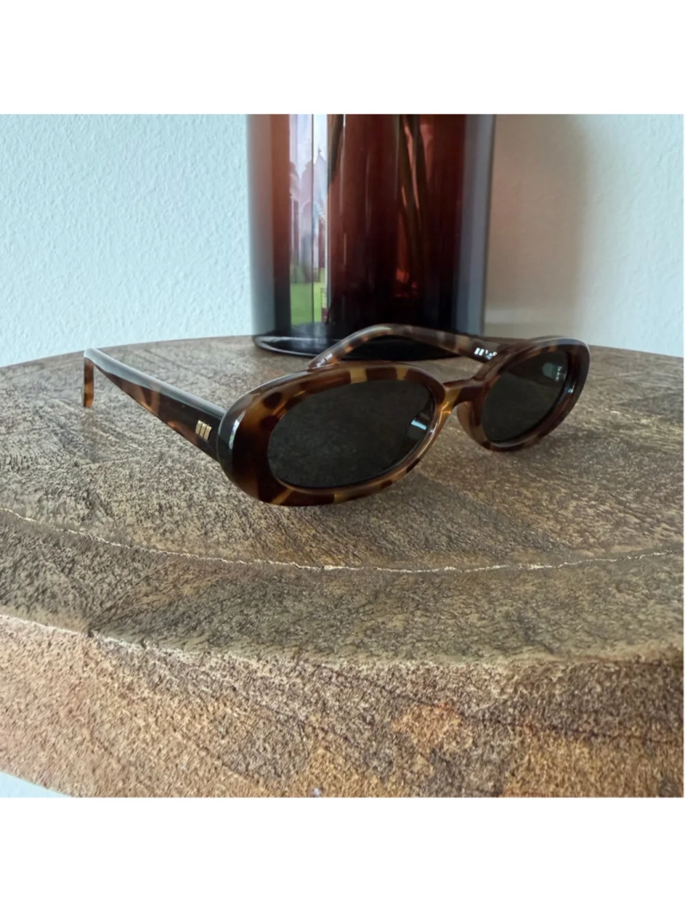 Le Specs Outta Love Tortoise Sunglasses